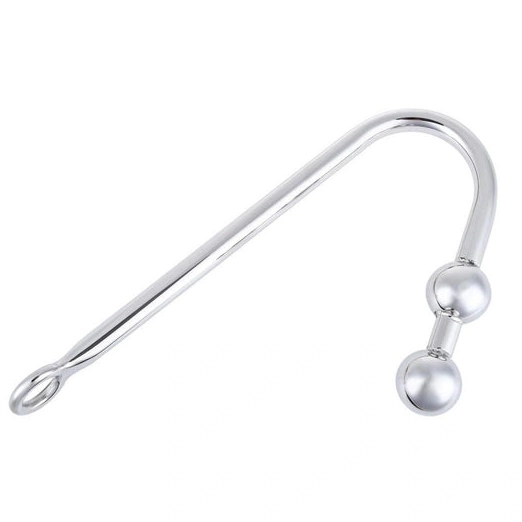Balls Stainless 4417 Steel Anal Pleasurable Two Hook 0719